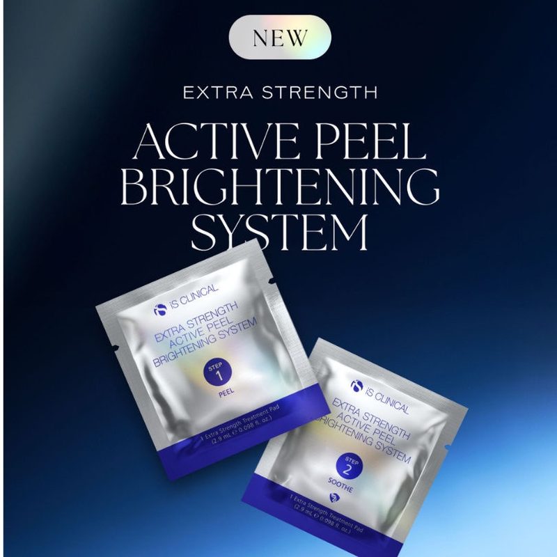 iS Clinical – EXTRA STRENGTH ACTIVE PEEL BRIGHTENING SYSTEM

KAN KUN KØBES VED HENVENDELSE TIL KLINIKKERNE – 31671913 – klinikndermo@hotmail.dk